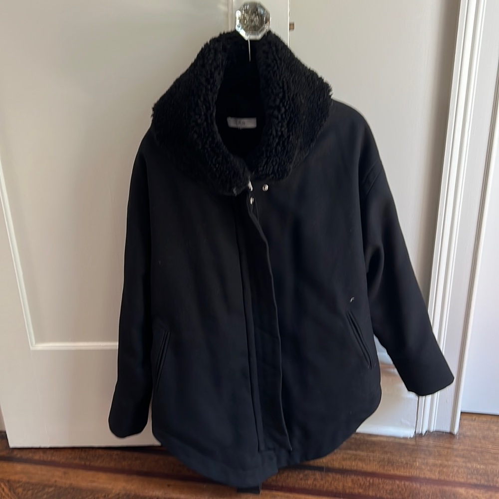 Iro black wool jacket